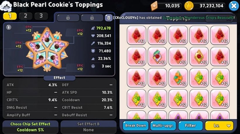 black pearl cookie best toppings