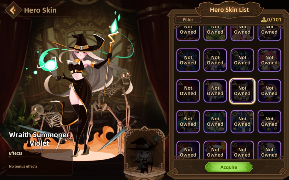 violet witch skin