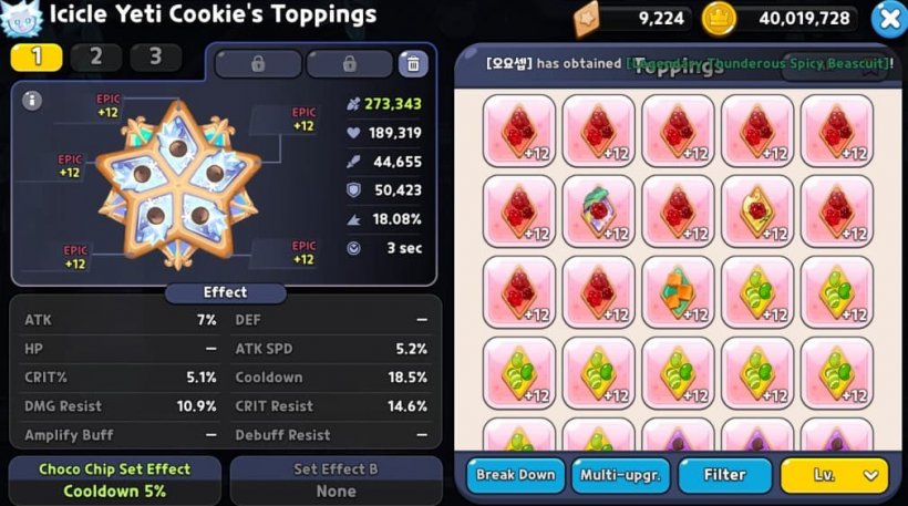 icicle yeti cookie radiant toppings