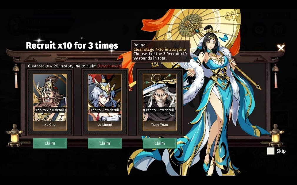 3000 recruits event